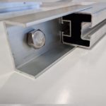 solar profilverbinder mit einem profil
